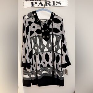 NWT Jm collection blouse size 3X